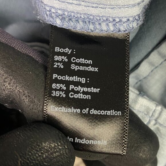 Flint And Tinder 365 Chino Shorts Men's 29 Blue Stretch Walking Hiking Outdoor - Picture 6 of 12